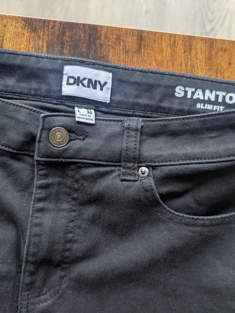 DKNY Stanton Slim Fit Men’s Jeans - Black